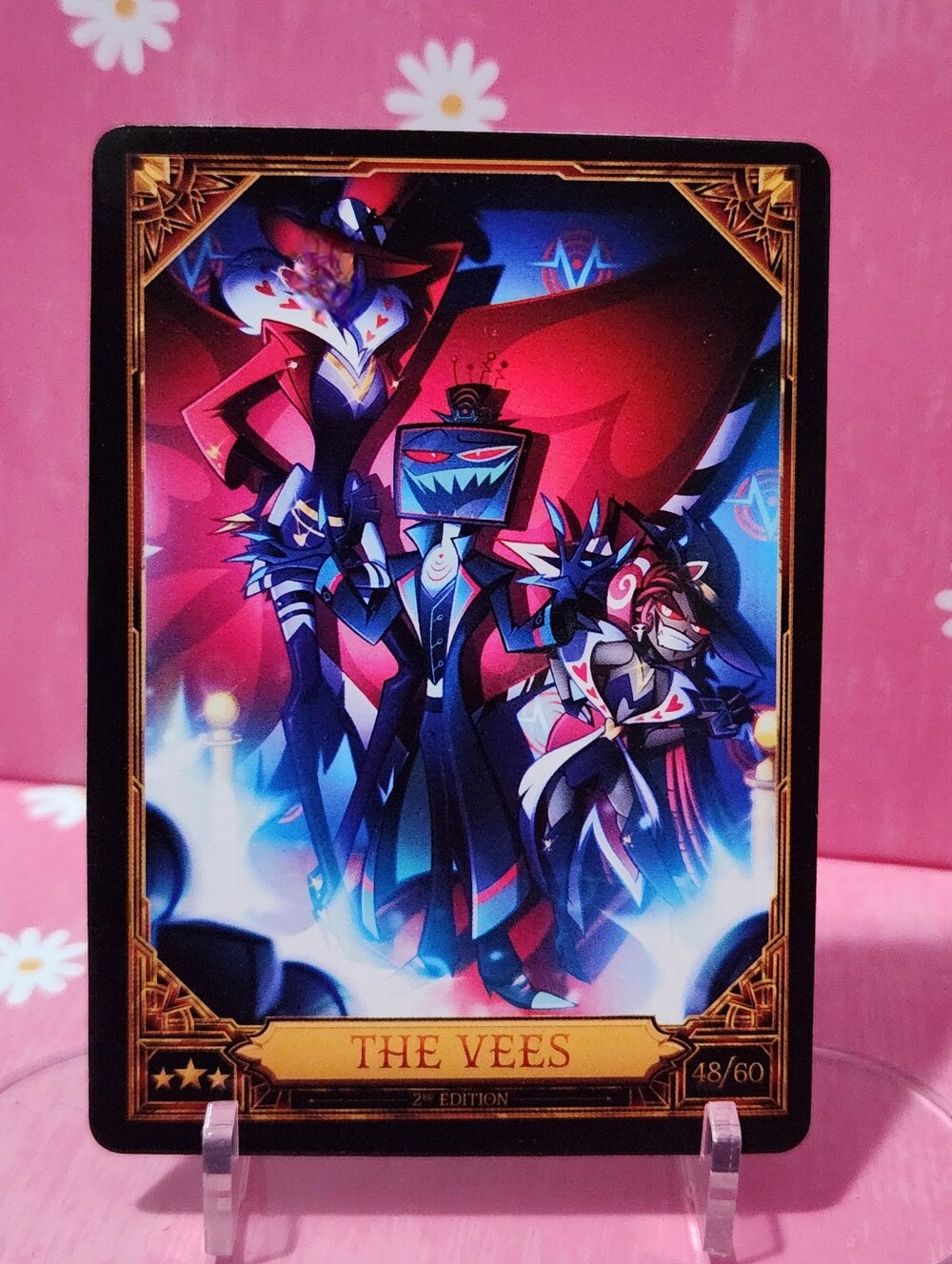 The Vee's Trading Card - Hazbin Hotel
